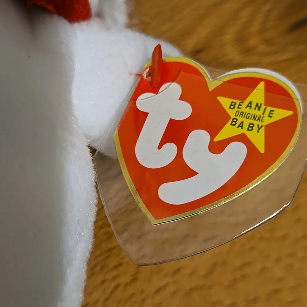 Ty Beanie Baby Snowball, 1996 With Case